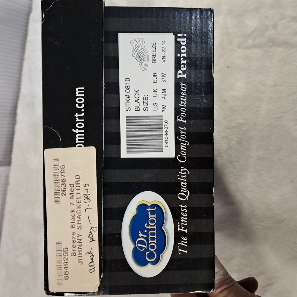 NIB Dr. Comfort Shoes, SZ 7 - Picture 10 of 10